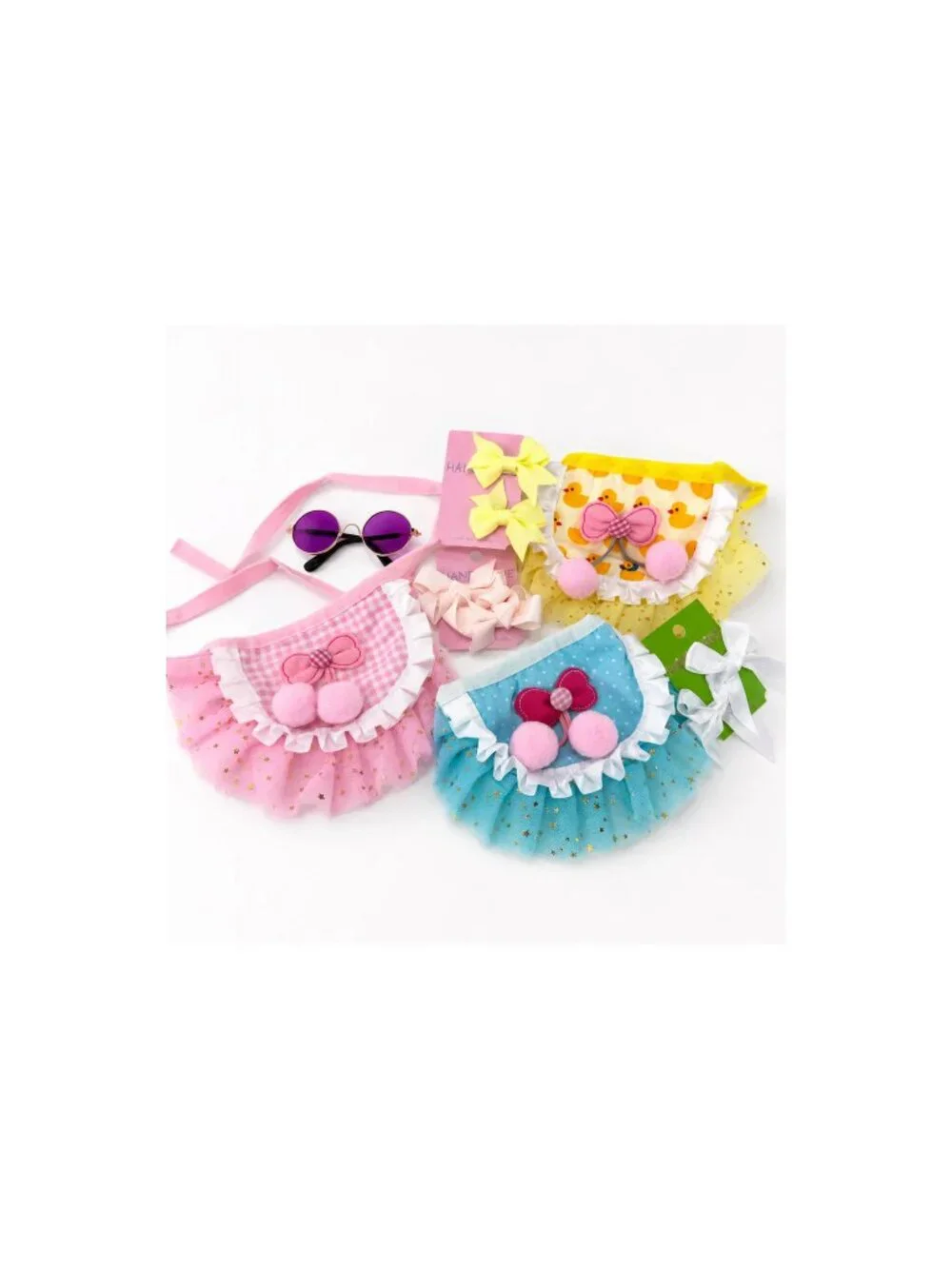 Princess Pet Tutu Outfit Set for Cats & Small Dogs